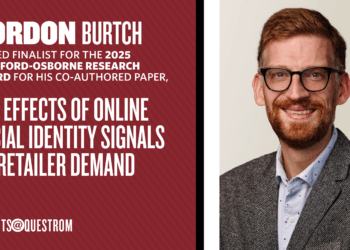 Gordon Burtch Named Finalist for the 2025 Bradford-Osborne Research Award