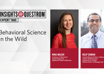 Expert Take: Behavioral Science in the Wild