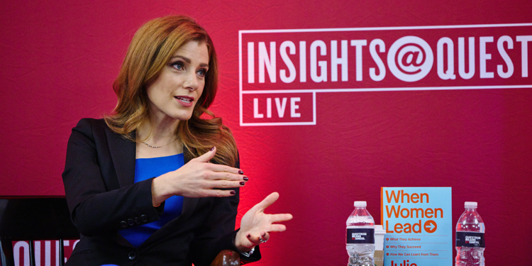 Insights Live Recap: When Women Lead with Julia Boorstin