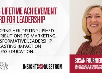 Susan Fournier Awarded Poets&Quants 2026 Lifetime Achievement Award for Leadership