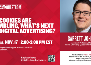 Insights@Questrom Live! The Cookies are Crumbling: What’s the Future of Digital Advertising?