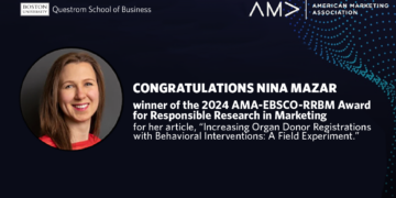 Nina Mazar’s Award-Winning Research on Organ Donor Registrations