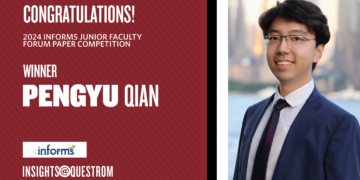 2024 INFORMS Junior Faculty Forum Paper Competition Award