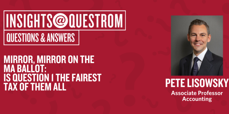 Mirror, Mirror on the MA Ballot: Is Question 1 the Fairest Tax of Them All?